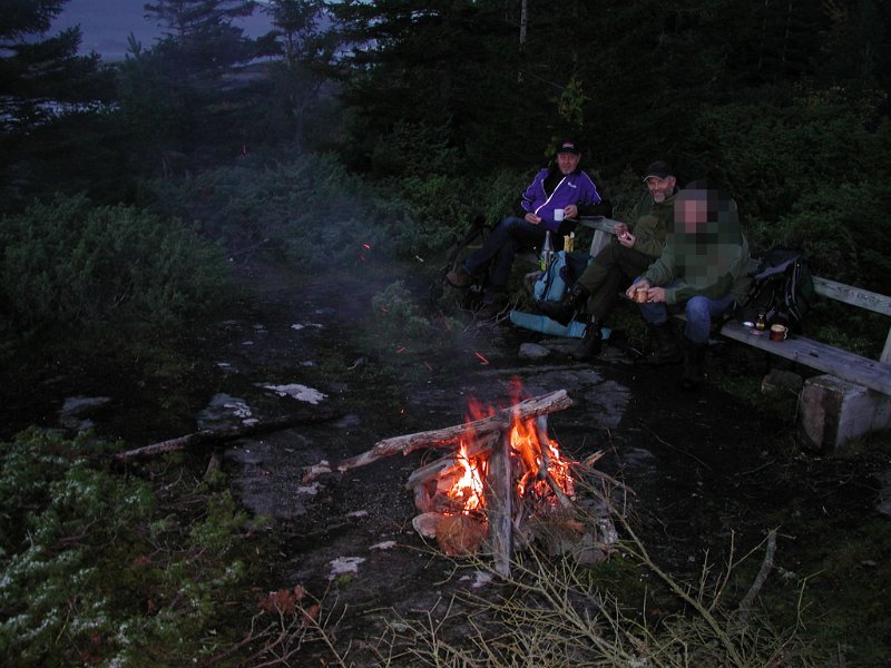 Epsn0062.jpg - Kaffevarme og kaffetørste Berguler på Flatholman i Muruvik
